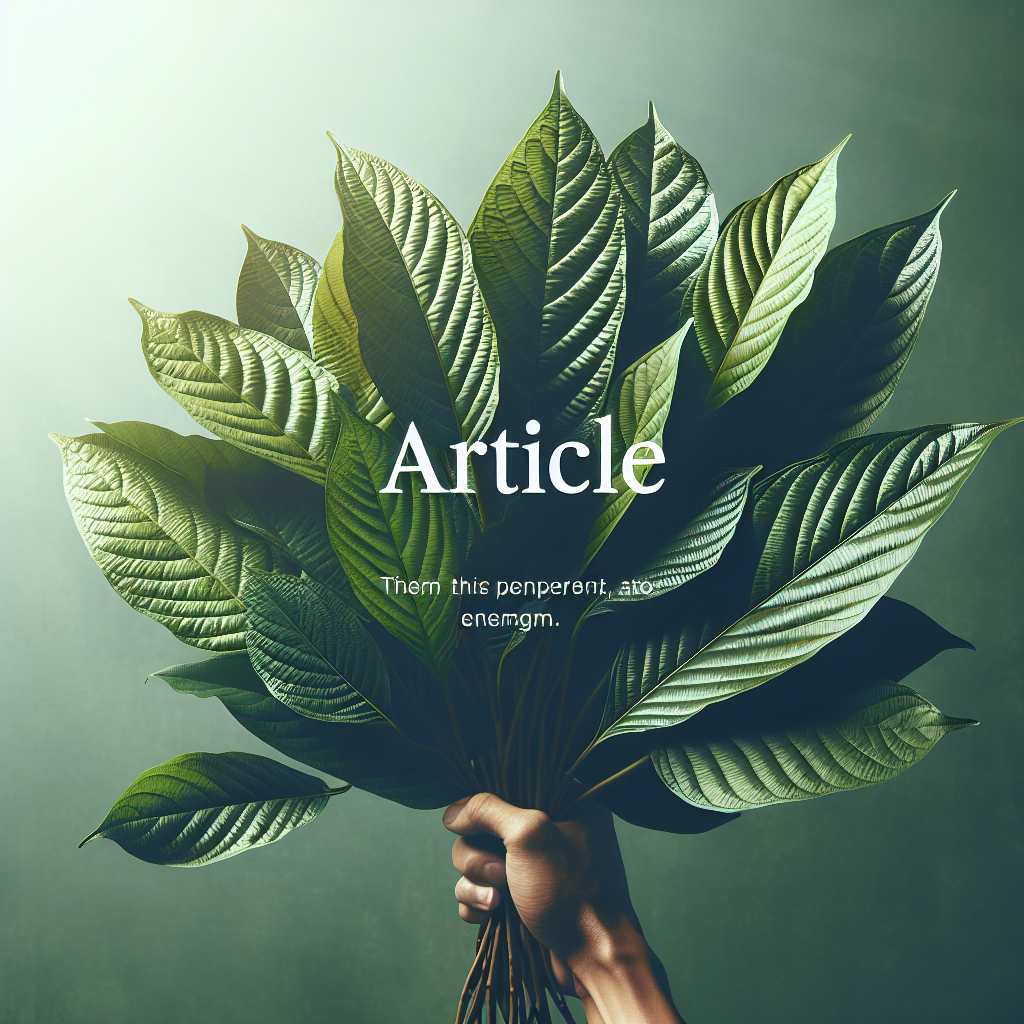 Is Kratom Legal in Guinea? What you need to know.